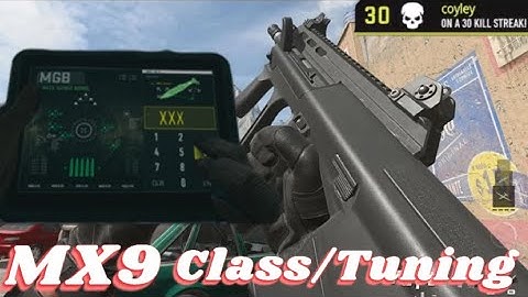 The *NO RECOIL* MX9 SMG In MW2! (Best MX9 Class Setup & Tuning)