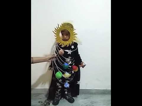 Fancy Dress Solar Systemprize Winning Fancy Dress Idea As