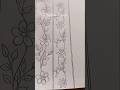 Easy border line drawing. #shorts #ytshorts #drawing