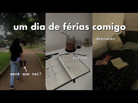 ROTINA DE FÉRIAS: nada de produtividade, só descanso