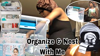 Organize \& Nest With Me | 35 weeks Pregnant