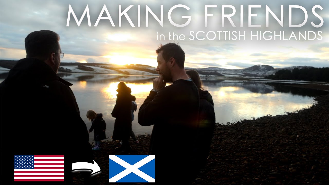 An Incomer Making New Friends in the Scottish Highlands | 