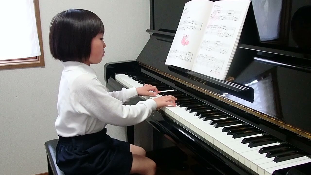 こどものバイエル】 73番 ミッキーといっしょ③より ピアノ練習