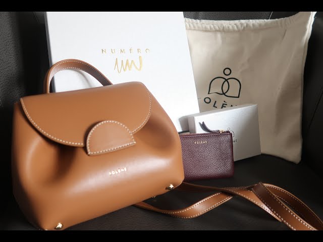 Unbox my new Polène Numéro Un Nano bag in Trio camel with me