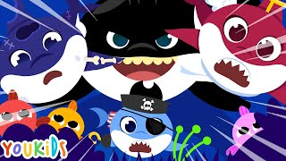 Baby Shark Song | Orca vs Whale | YouKids Nursery Rhymes