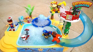 Paw Patrol Pool Time Bubble Bath with Genevieve!