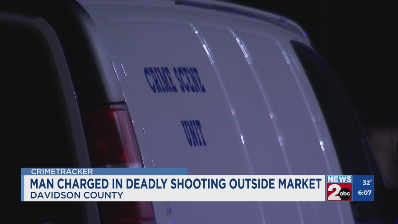 Man charged in deadly shooting outside Nashville market - YouTube