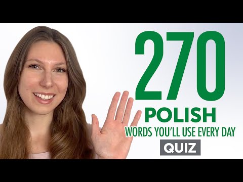 Quiz | 270 Polish Words You'll Use Every Day - Basic Vocabulary #67