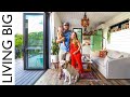 Television Show Interior Designer’s Own Colourful Tiny House