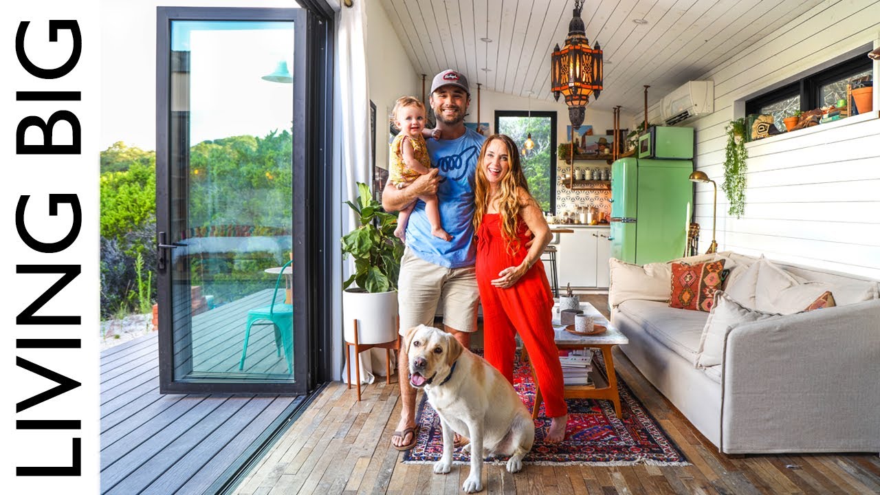 Television Show Interior Designer’s Own Colourful Tiny House