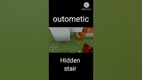 minecraft:hidden staircase| #shorts