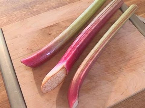 How To Freeze Your Rhubarb