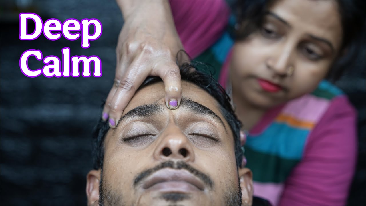 Sensory Bliss: ASMR Head Massage for Deep Calm | Scratching & Tapping Therapy By Lady Barber