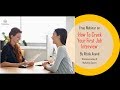Crack the first job interview of your life  eckovation  job  interview preparation