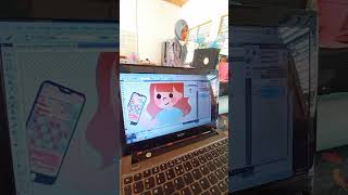 Membuat animasi gif dengan aplikasi gif maker (gambar bergerak). #shorts #shortsvideo #fyp