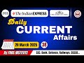 Daily Current Affairs by FOBS | 28 March 2025 |#gkquiz #dailyquestions #importantnews #upsc