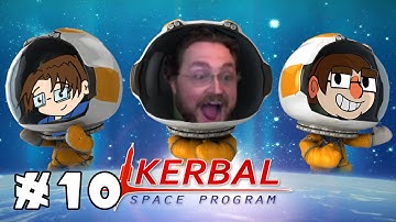FLY ME TO THE MUN | Kerbal Space Program: Career Mode | Ep. 10