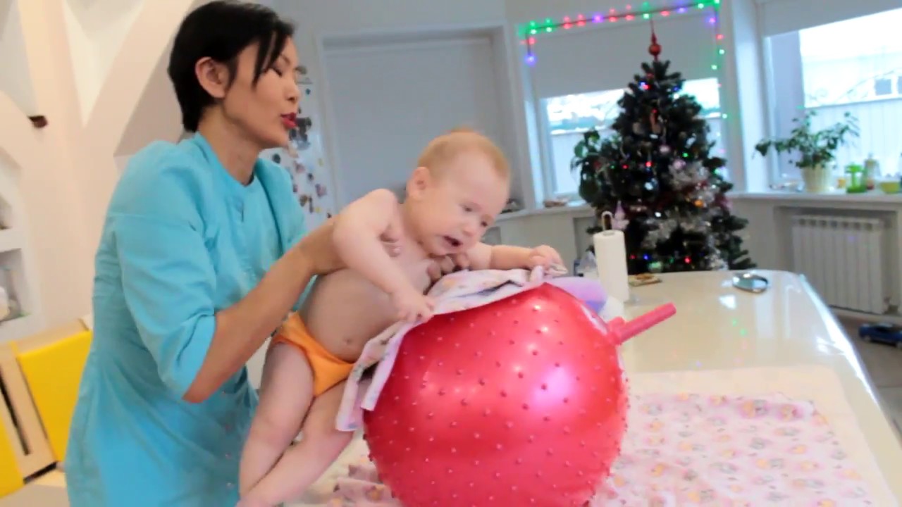 Постуральный массаж (дренажный) для детей до года!