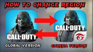 CODM| How to Change Region Global Vs Garena #codm #garena