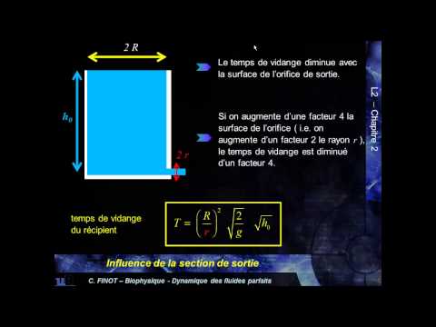 MK Flu 3 - 3.F - Temps de vidange d&rsquo;un réservoir