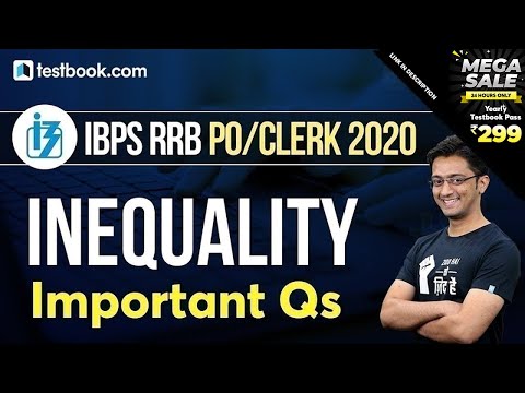 IBPS RRB Clerk 2020 | Important Inequality Reasoning Questions | Tricks for RRB PO by Sachin Sir