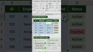 Excel Data Validation Tutorial | Create Drop-Down Lists & Prevent Data Entry Errors | NS Tech