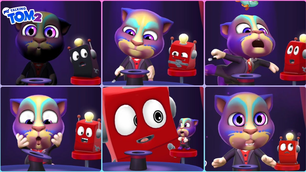 🎩 MAGIC FAILS! | Tom’s Magic Show | My Talking Tom 2 - YouTube
