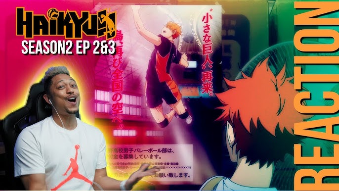 Hinata okie dokes Ushiwaka!! Haikyuu ep 25 & Season 2 Ep 1 REACTION 