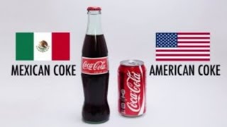 American Coke vs Mexican Coke Tasting