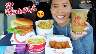 CHICK-FIL-A MUKBANG! Long time no see... Let&#39;s catch up! 💕 | Rossikle