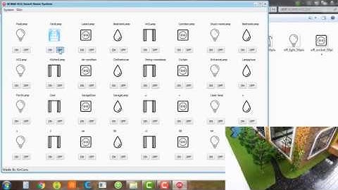 kc868-h32 ethernet network relay control Building model by PC
