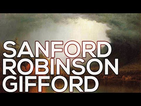 Sanford Robinson Gifford: A collection of 194 paintings (HD)