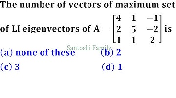 linear algebra engineering iit jam mathematics gate eigen values & eigen vectors csir net gate bhu
