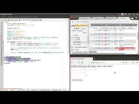 Активная XSS атака и защита от нее