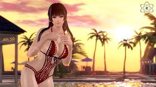 DOAX3 - Nyotengu Melusine Special: full relaxation gravures, pole dance & more