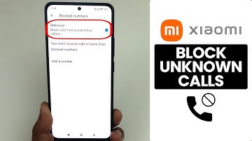 How to Block Unknown Calls on Xiaomi, Redmi Phone