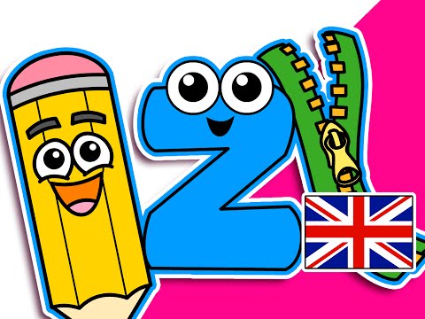 "Zip Starts with Zed" (British English) | Level 1 Lower Case "z" | Children Learning, Teach Baby