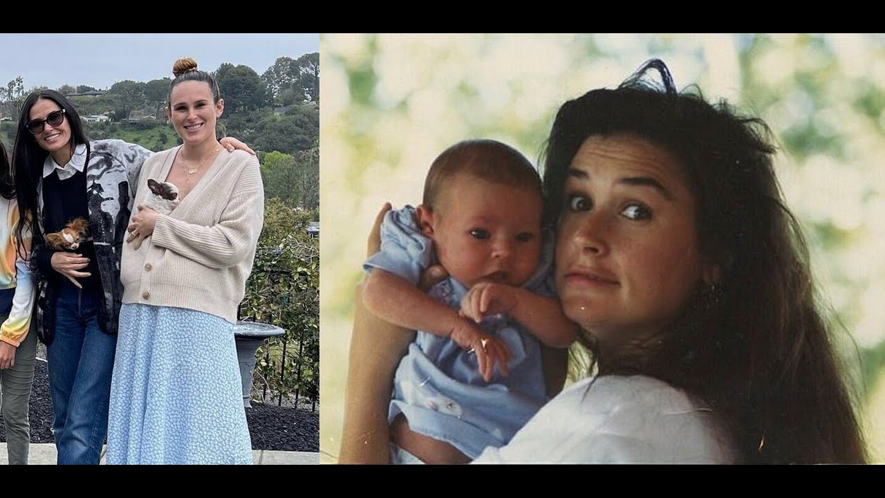 Demi Moore FirstTime Grandmother At 61 YouTube