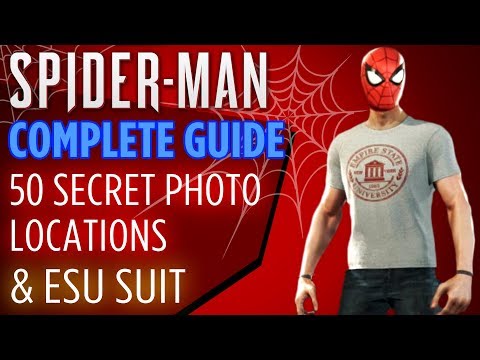 Video: Spider-Man Secret Photo Ops-platser - Hur Och Var Du Hittar Alla Secret Photo Op-platser