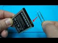 How To Charge Old Phone Battery Using Paper Clip?