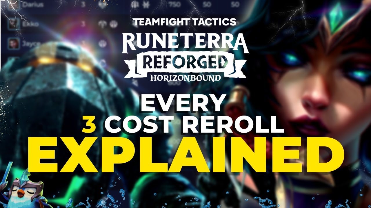 How to Play EVERY 3 Cost Reroll Carry in TFT (Set 9.5) 