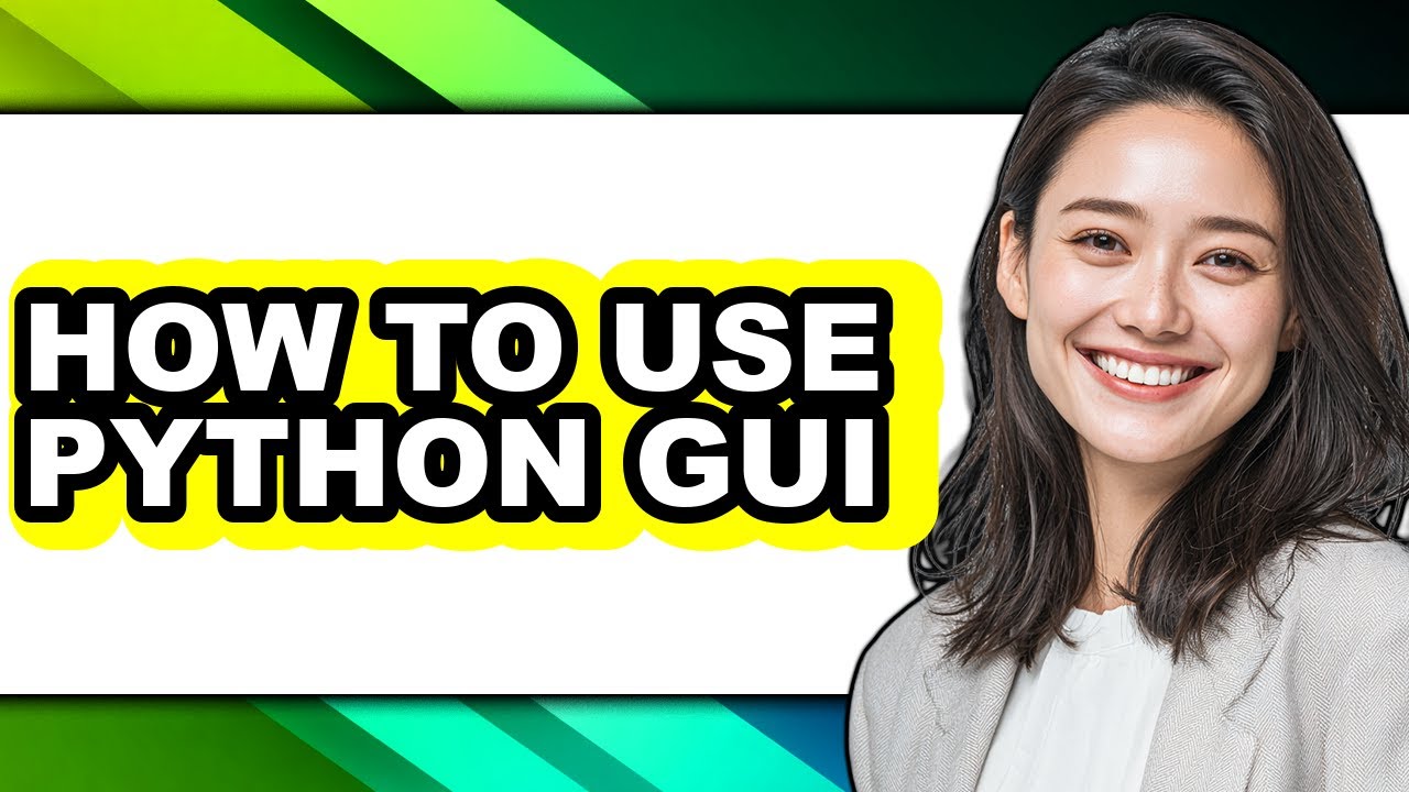 How to Use Python Gui - Step by Step - YouTube