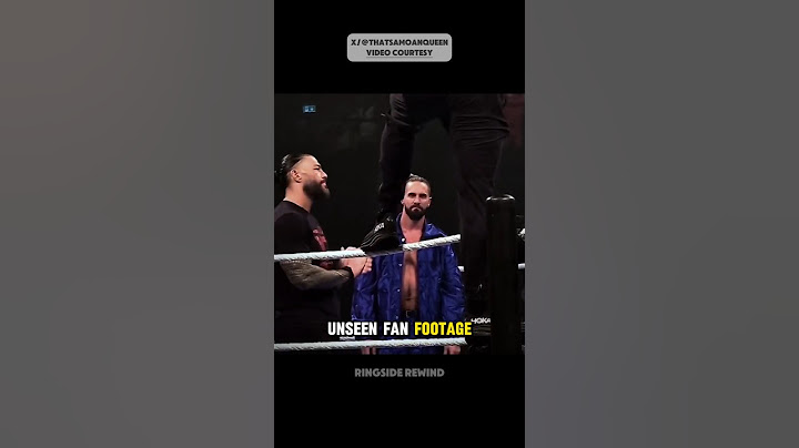 Unseen Footage: Seth Tells Roman's 'I Told You' During Punk's Promo!