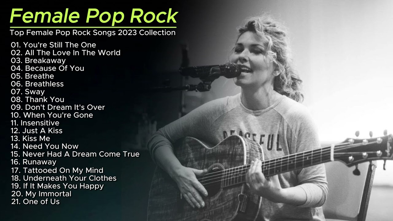 ⁣Female Pop Rock Songs 90s-2000s - Female Artist Greatest Hits