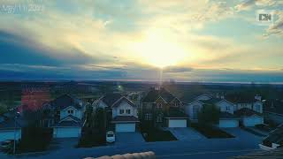 Sunrise in Calgary Time Lapse