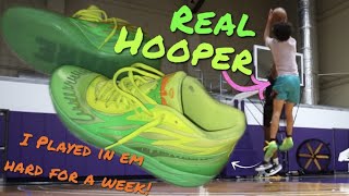 REAL HOOPER test out the MB.02!   (Lamelo Balls' Signature shoes)