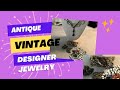 Jewelry antique vintage and fashion