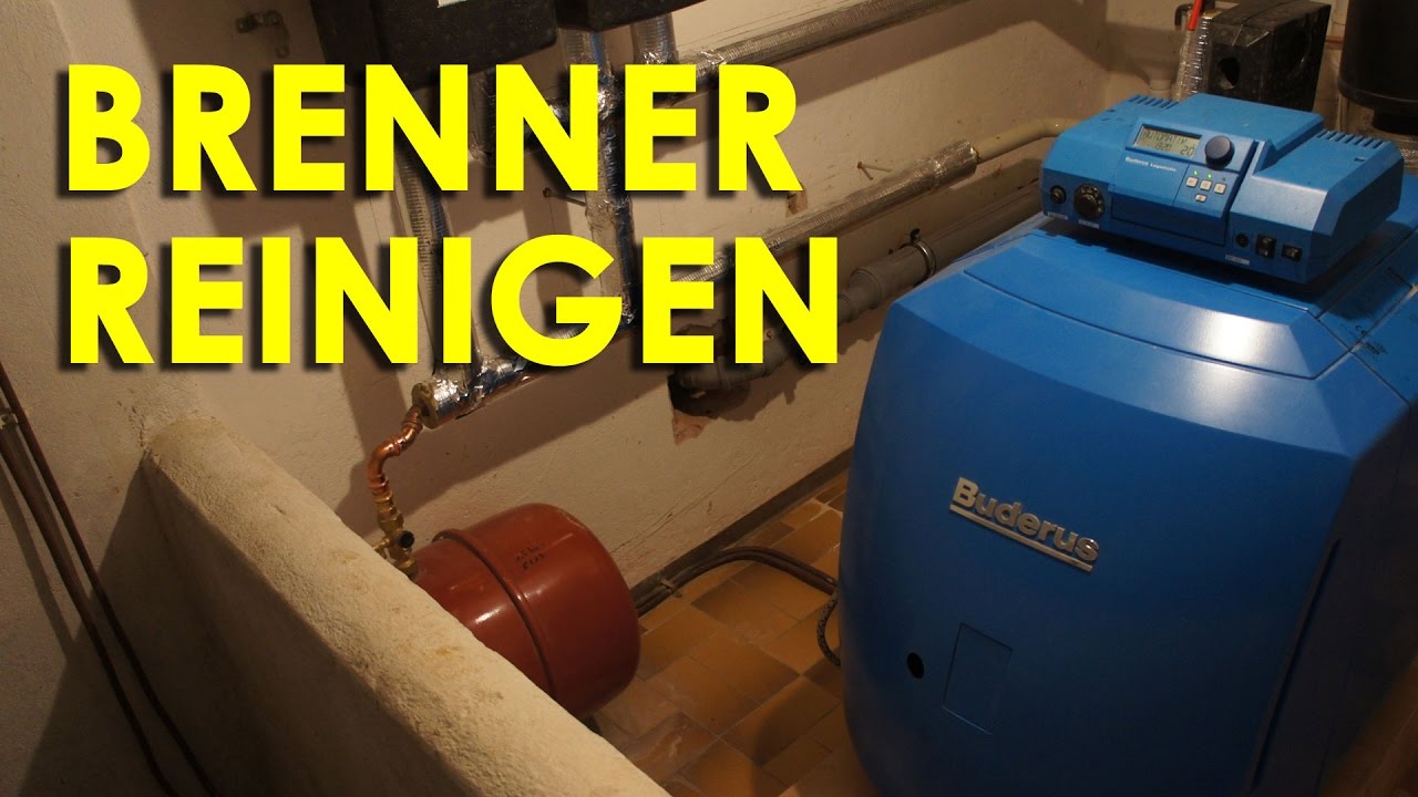 Heizung Brenner Reinigen Youtube