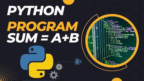 Python Basic Program Add Two Numbers in Urdu/Hindi