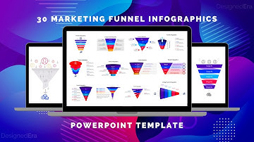 30 Animated Marketing Funnel Infographics | PowerPoint Template | DesignedEra